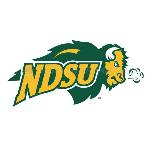 North Dakota State Bison Logo T-shirts Iron On Transfers N5593